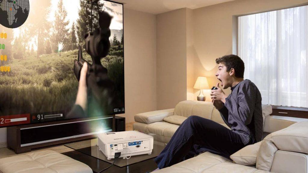 Как выбрать LED-проектор для фильмов и игр (2025) 4 LED-проектор для видеоигр